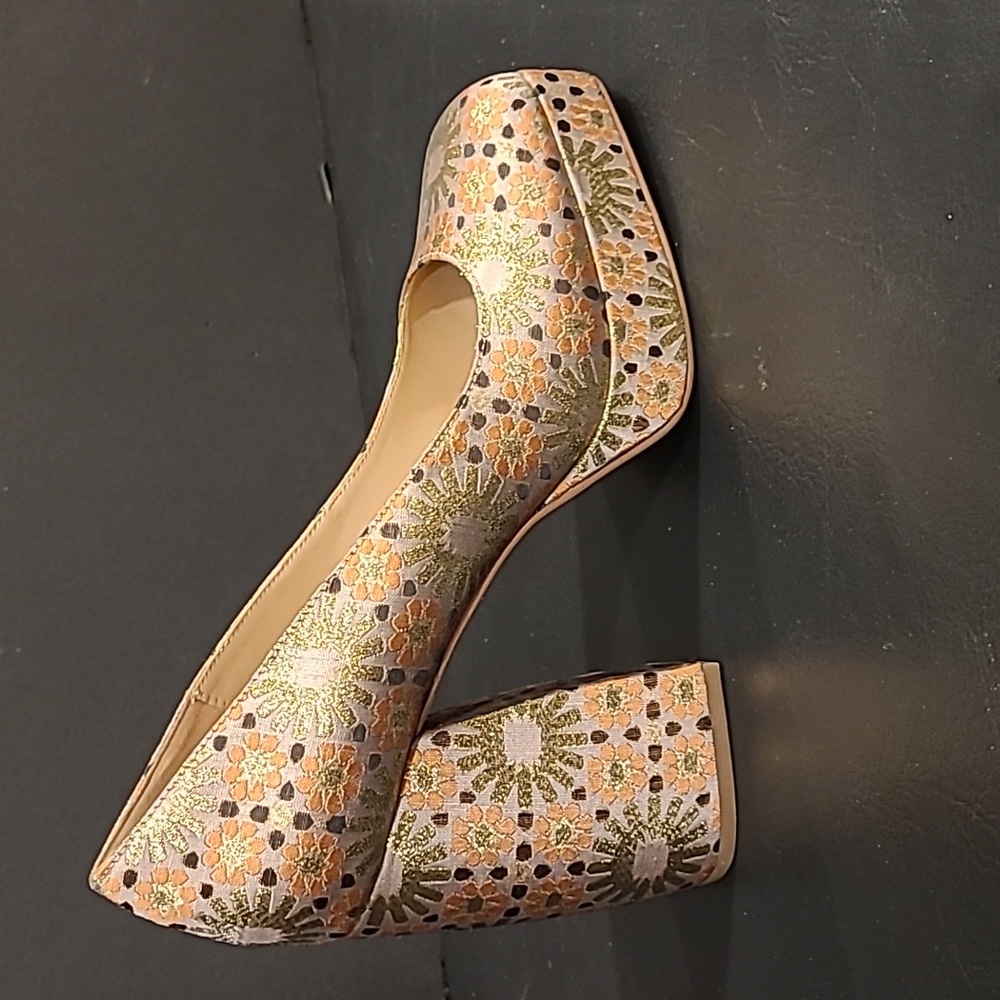 Katy Perry Floral Patterned Women's Platform Heels 9.5